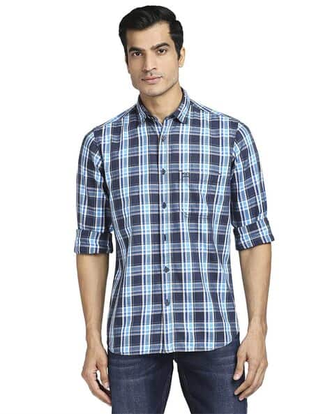 Colorplus Checked Tailored Fit Shirt