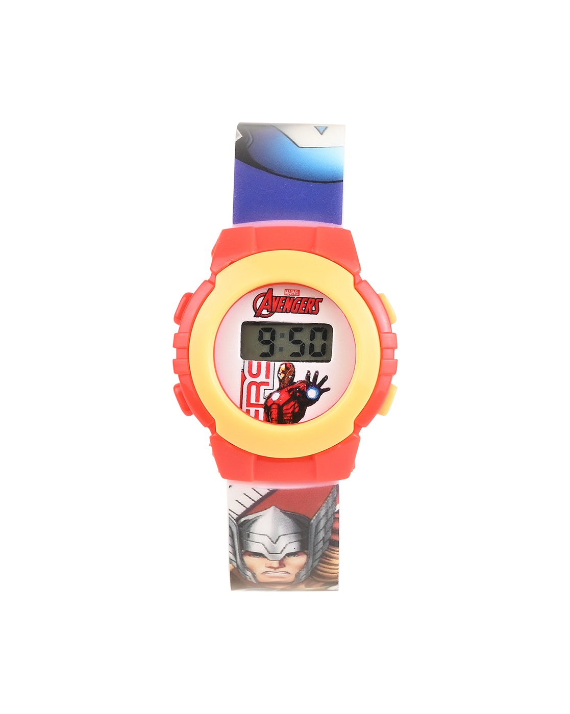 The Avengers Buy Avengers Lcd Watch W Black Plastic Case at Ubuy India