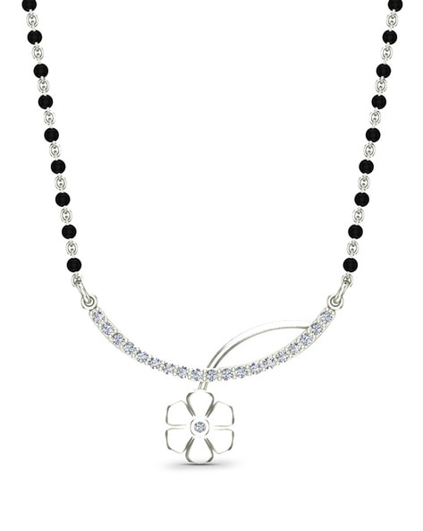 Cable Link Chain Necklace in 18ct White Gold - Hardy Brothers Jewellers