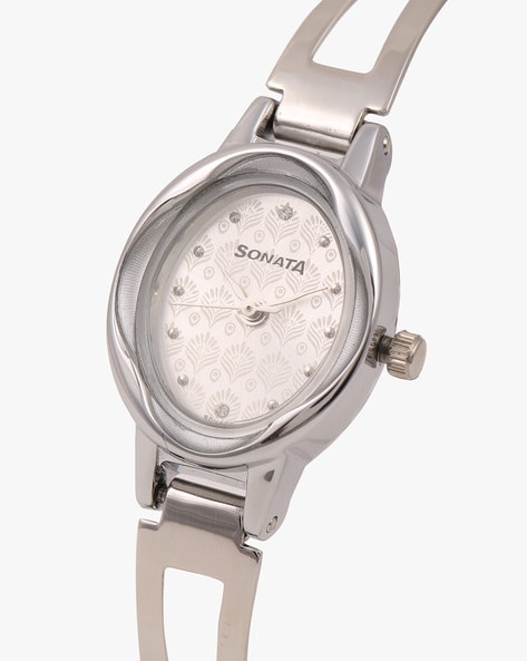 Buy Sonata -8173SM01-Silver Dial Analog Watch For Women 8173SM01 Online