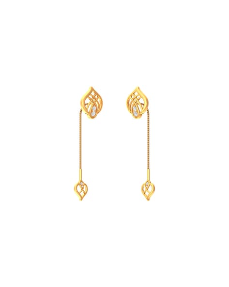 Diamond Duo Bonbon Drop Earrings – STONE AND STRAND