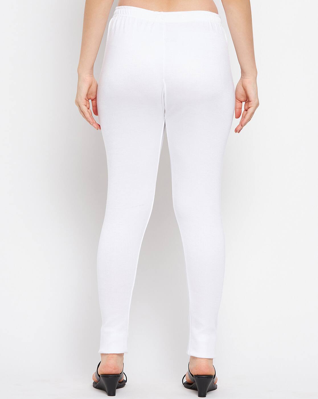 Buy White Leggings for Women by Clora Creation Online | Ajio.com