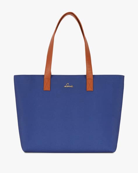 Lavie Tote Bag with Brand Applique