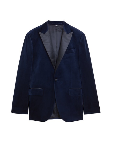 Marks and spencer mens velvet jacket best sale