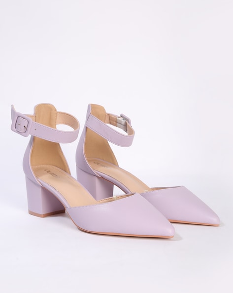 ESTELLE | Purple heels, Low heels, Shoe crafts