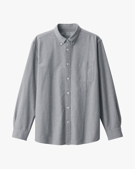 Buy Grey Shirts for Men by MUJI Online