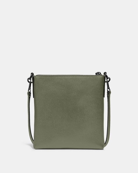 Coach olive best sale green crossbody