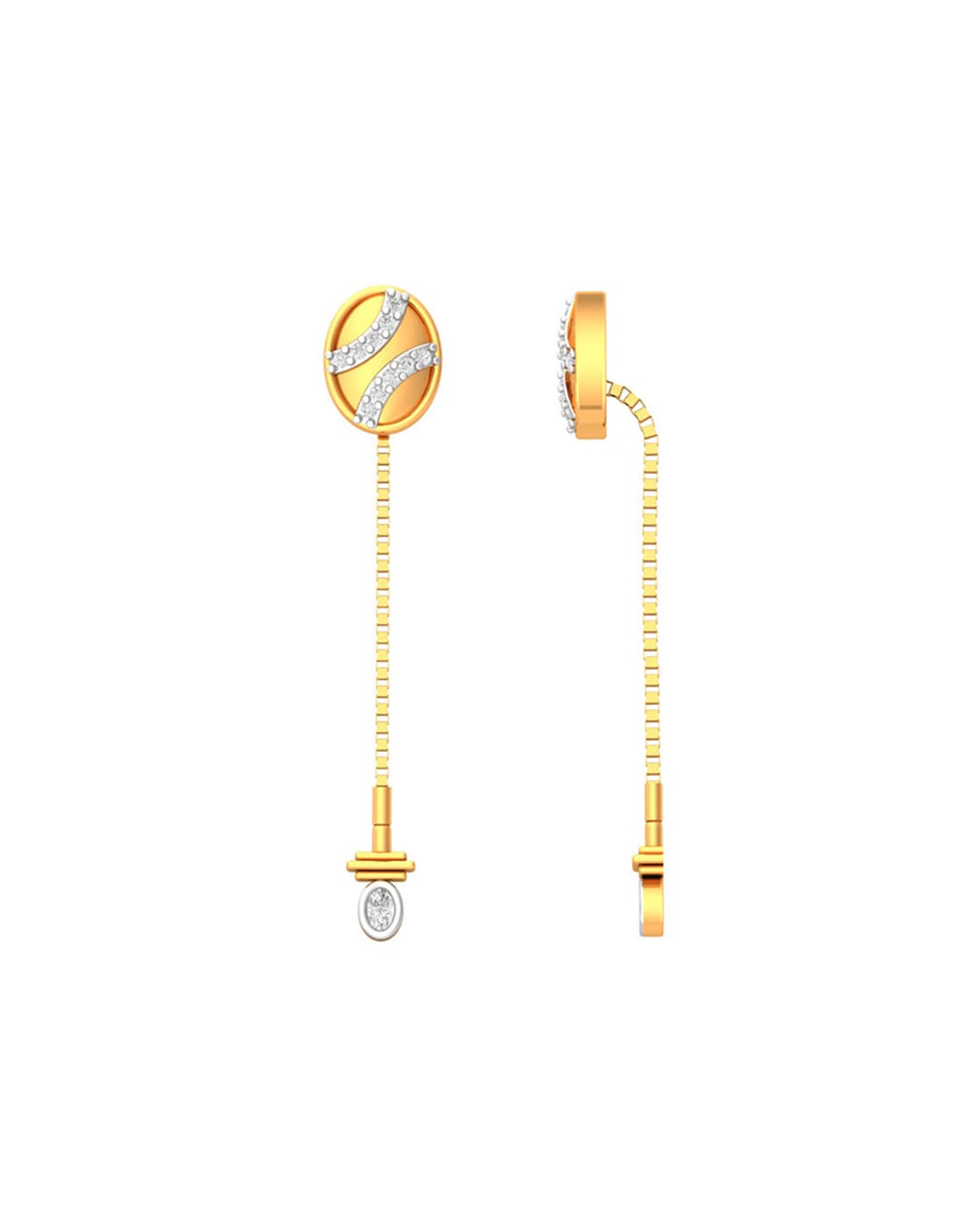 Sui Dhaga Gold Earrings Latest Design 2024 | towncentervb.com