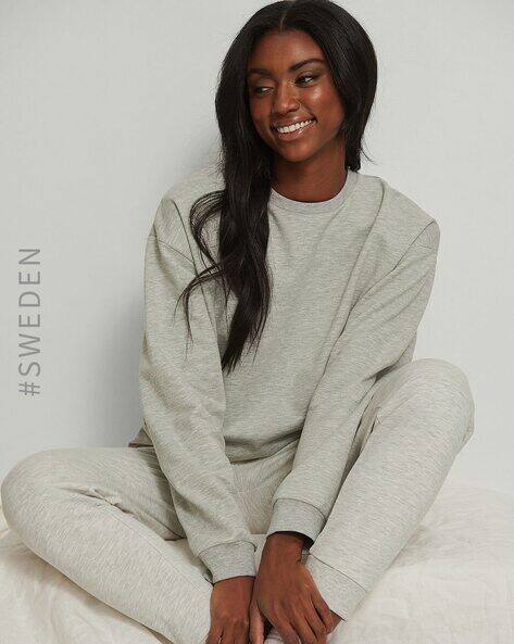 Buy Grey Sweatshirt Hoodies for Women by Na-kd Online