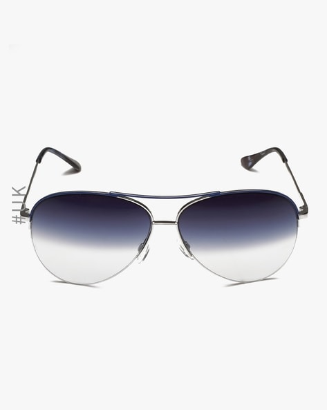 Buy French Accent Rectangular Sunglasses Black For Men Online @ Best Prices  in India | Flipkart.com