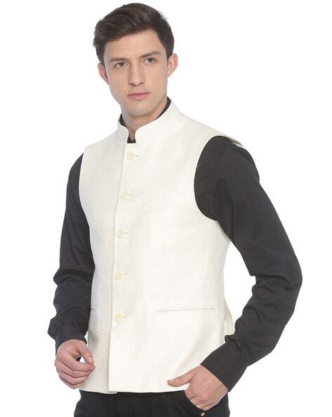 Linen clearance club waistcoat