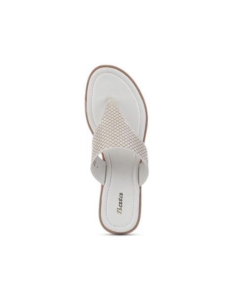 Bata white sandals new arrivals