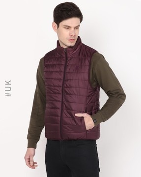 Buy Burgundy Jackets & Coats for Men by SOULSTAR Online 