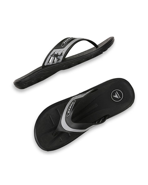 Buy Grey Flip Flop Slippers for Men by POWER Online Ajio