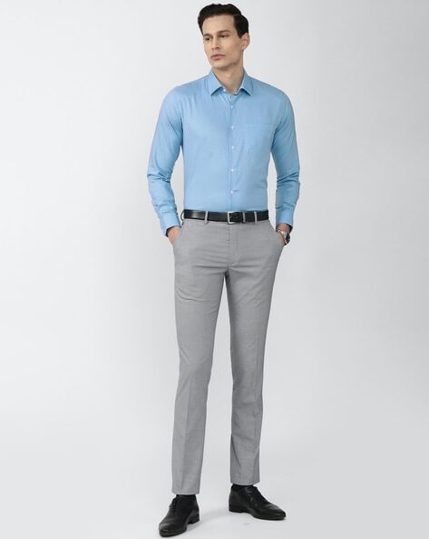 Buy Blue Shirts for Men by VAN HEUSEN Online  Ajiocom