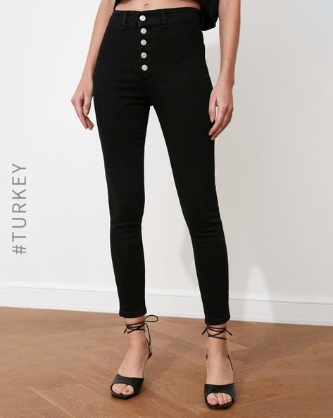 Buy Black Jeans & Jeggings for Women by TRENDYOL Online