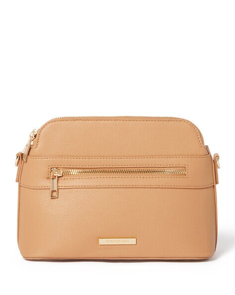 Buy Forever New Black Solid Small Sling Handbag Online At Best Price @ Tata  CLiQ