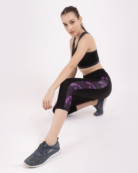 Buy Puma Active 3/4 WoMen Black Leggings Online