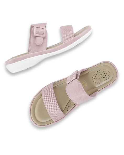 Buy Bata Comfit Women's Brown Slip on Dress Flat Sandals Online @ ₹1359  from ShopClues