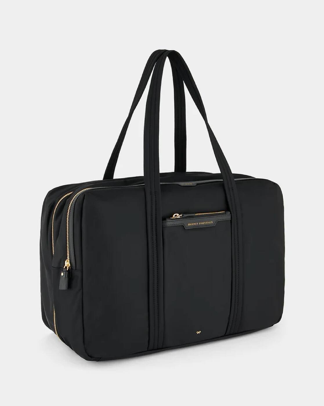 Buy Anya Hindmarch 24 Hour Bag In Recycled Nylon | Black Color