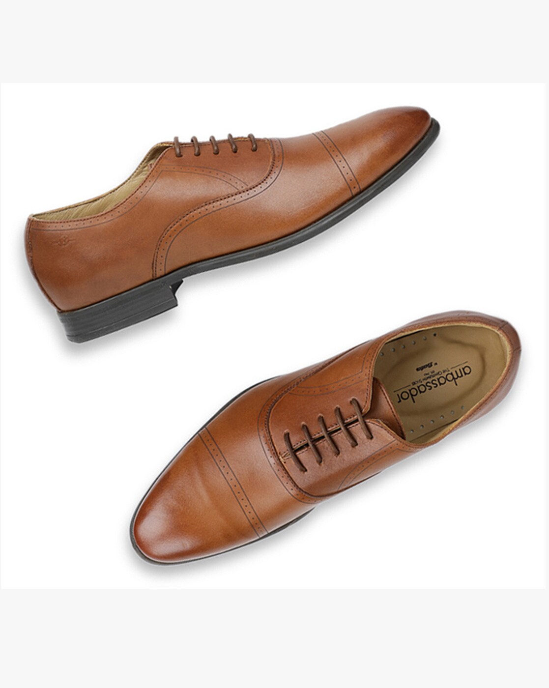 Bata Ambassador Shoes (Wingtip- Brown), Men's Fashion, Footwear, Dress shoes  on Carousell