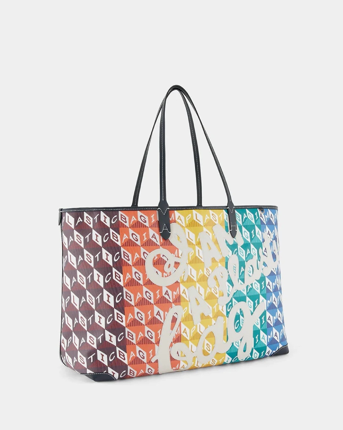 Buy Anya Hindmarch I Am A Rainbow Recycled Canvas Large Tote Bag, Multicoloured Color Women