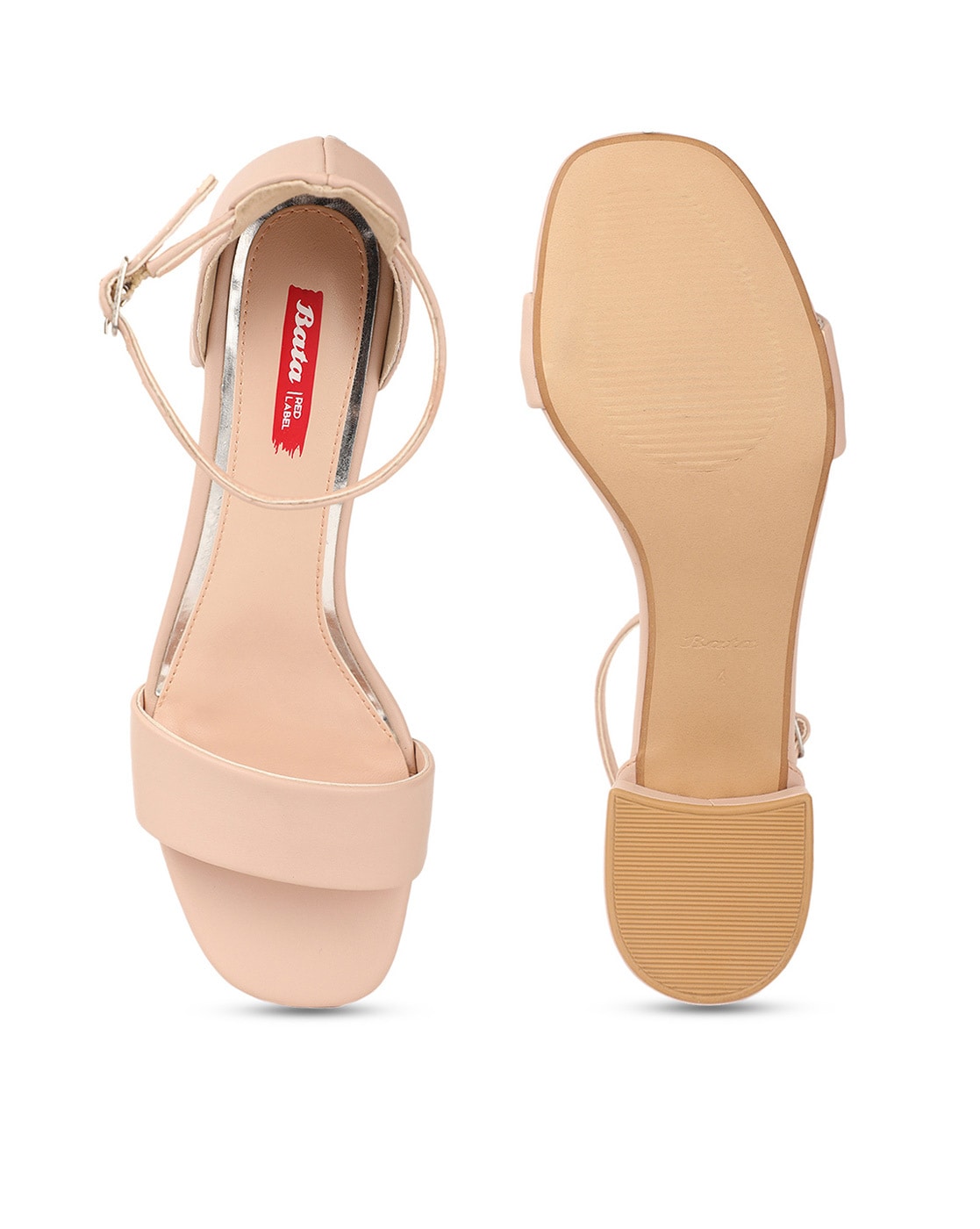 Buy Beige Heeled Sandals for Women by Bata Online | Ajio.com