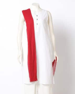 avaasa mix n' match Crushed Dupatta with Beaded Hems-picture-46