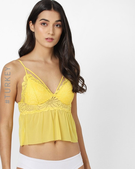 Buy Yellow Bras for Women by Penti Online
