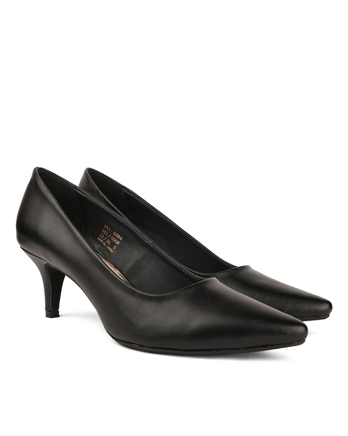 Pointed-Toe Heeled Pumps