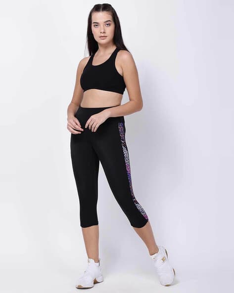 Studioactiv Sports Leggings with Contrast Taping
