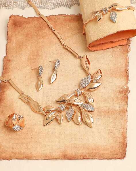 Buy Gold-Toned FashionJewellerySets for Women by SOHI Online