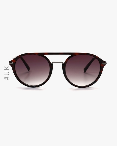 Glam Cat Eye Sunglasses Tan | French Connection UK