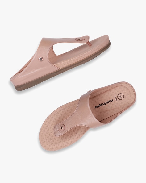 Buy Pink Flat Sandals for Women by Hush Puppies Online Ajio