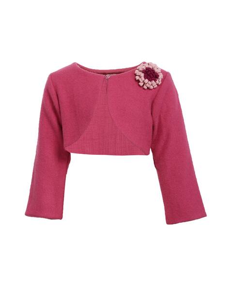 Pink Bolero Cardigan Ladies Pink Shrug Cardigan Ladies Pink Bolero