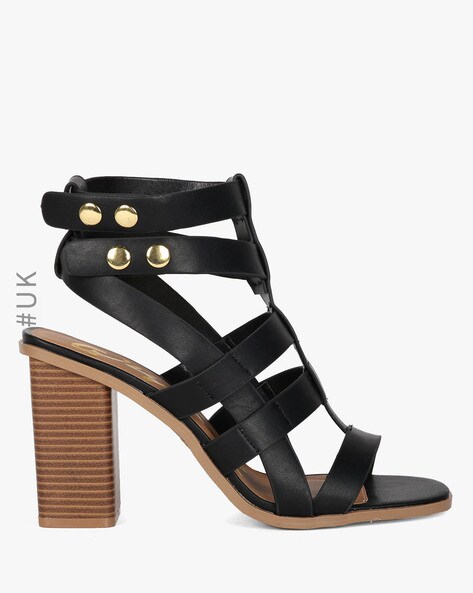 Gabor Mala Ladies Sandals: Leather, High Heel: Charles Clinkard