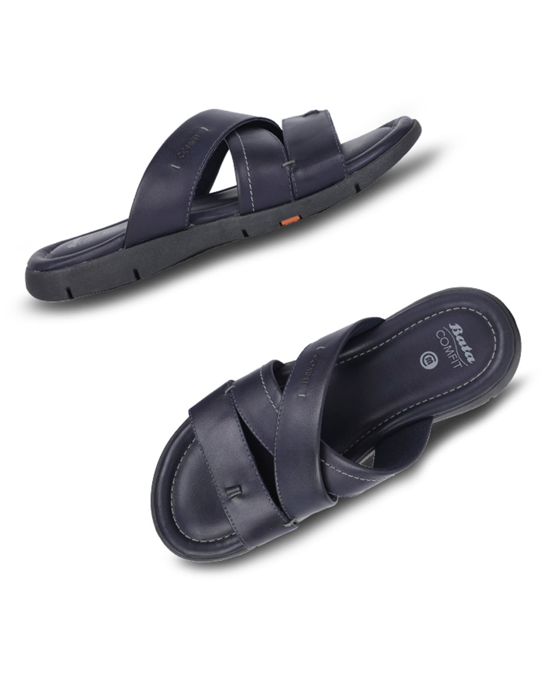 Buy Bata Solid Brown Sandals online-sgquangbinhtourist.com.vn