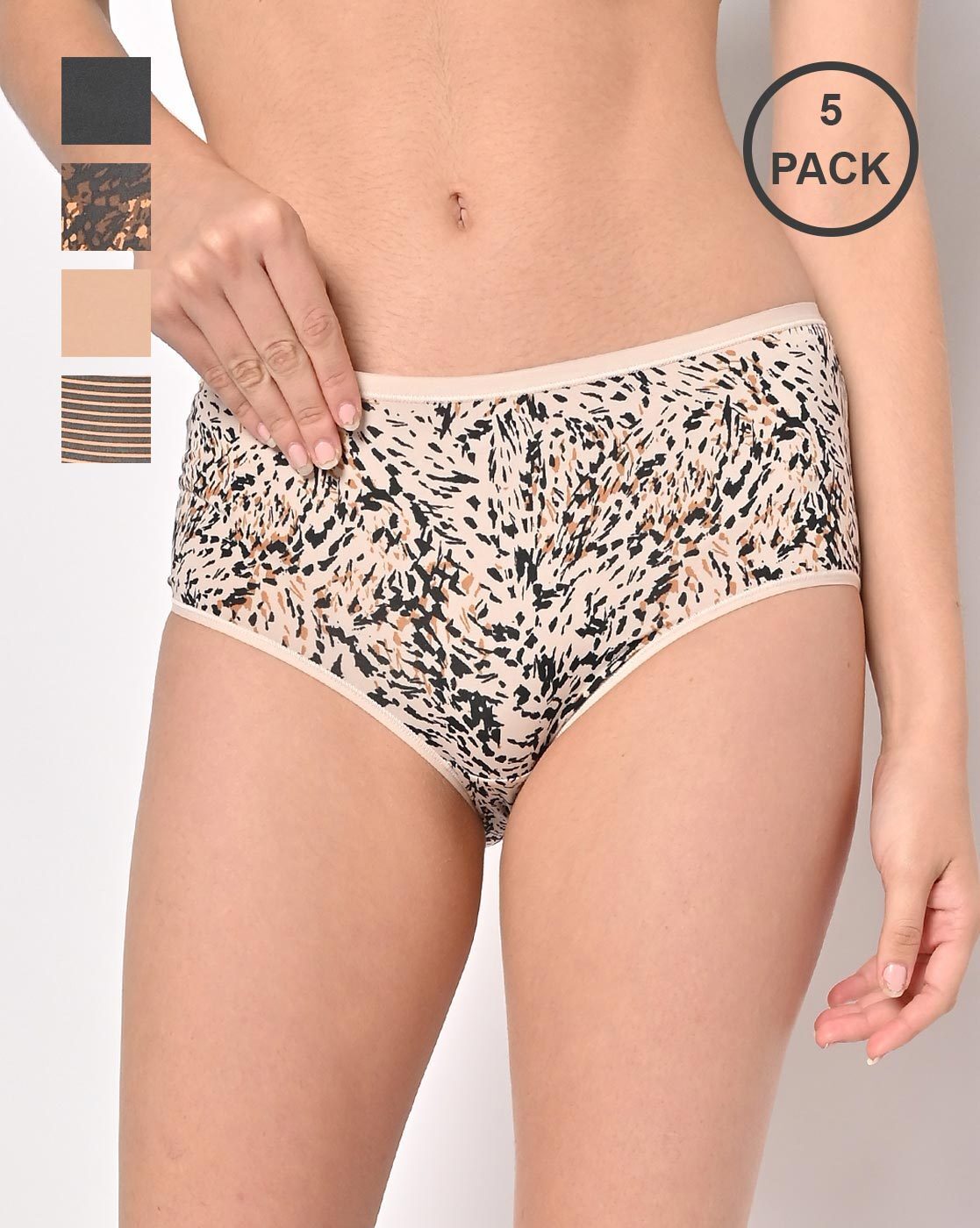 Cotton Printed M&S Ladies 5 Pack Hipster Briefs at Rs 60/piece in Kolkata