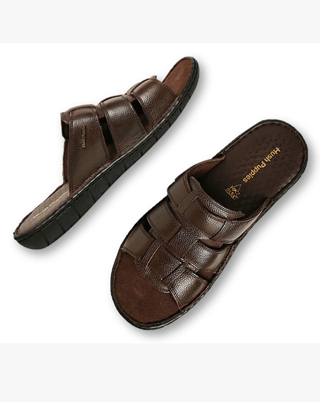 Mens Ash Brown PU Sandals at Rs 325/pair | Mens PU Sandals in Agra | ID:  2853084468988