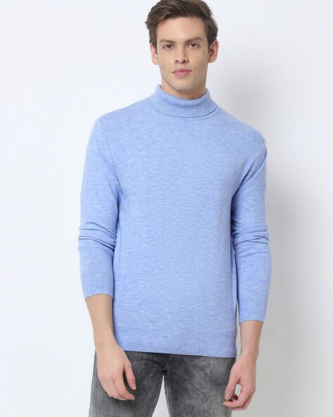 Buy Blue Sweaters & Cardigans for Men by NETPLAY Online