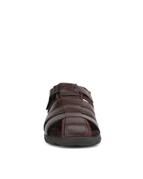 Buy Bata Men Black Slip-On Sandals online