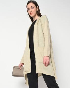 Grindle Open-Front Waterfall Shrug