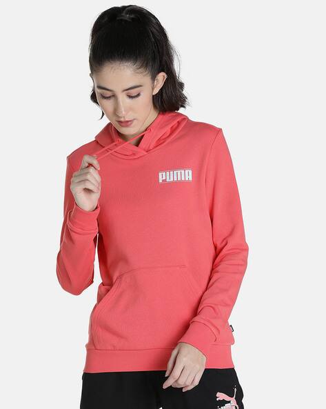 Puma Floral Graphic Women Regular Fit Hoodie