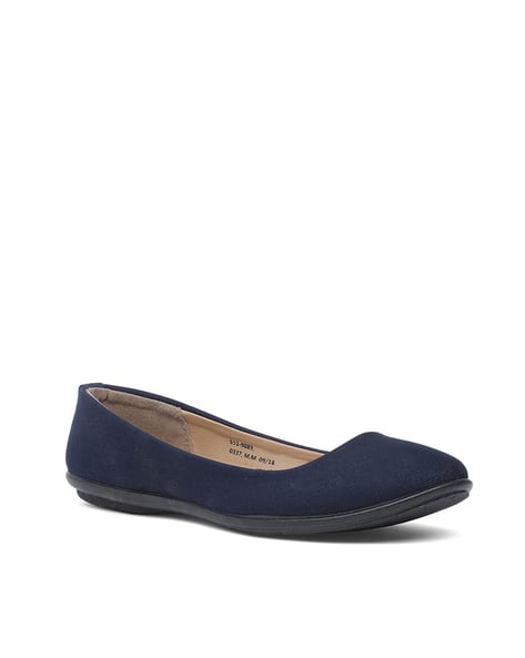 Bata Textured Ballerinas