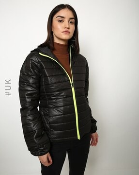 ladies smart raincoat with hood