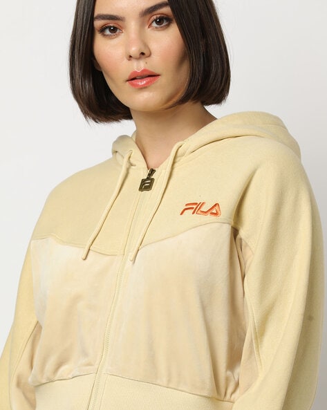 fila embroidered hoodie