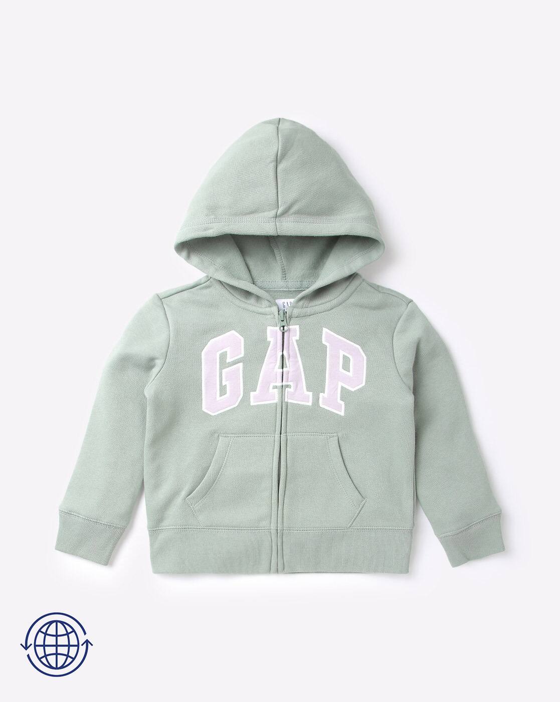 Buy Green Sweatshirts u0026 Hoodie for Girls by Gap Kids Online | Ajio.com