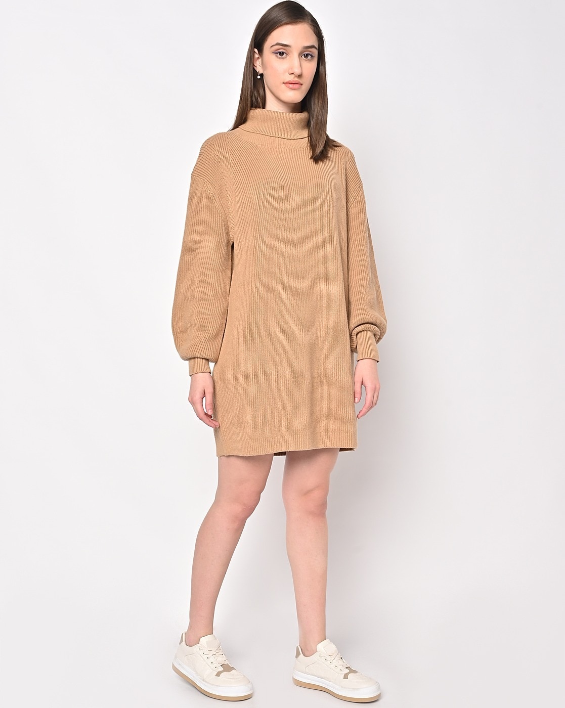Descubrir 67+ imagen calvin klein brown sweater dress