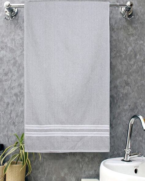 Silver bathroom online towels