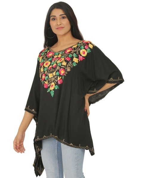 Buy Black Tops for Women by SAAKAA Online